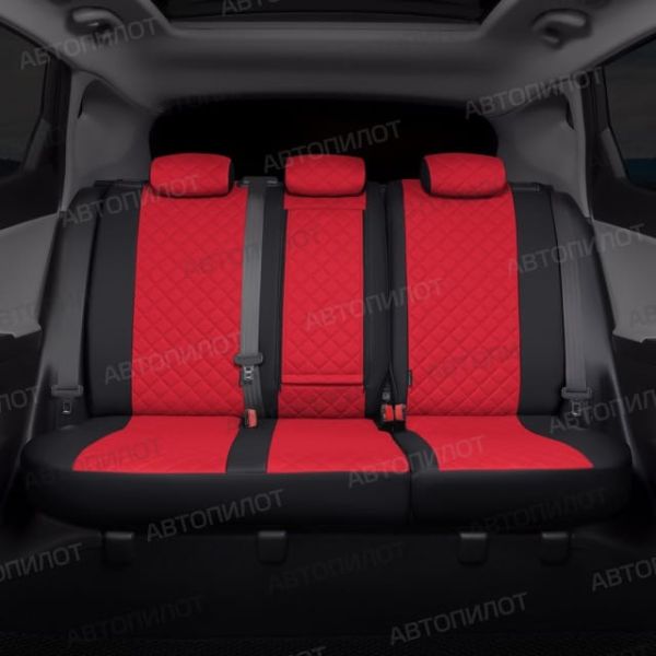 Чехлы Автопилот Экокожа Ромб на Москвич 3 (2022+) Чехлы Автопилот Экокожа Ромб на Москвич 3 (2022+)