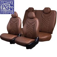 Чехлы Премиум Экокожа Байрон Президент|Жук на Ravon R4 c 2016+