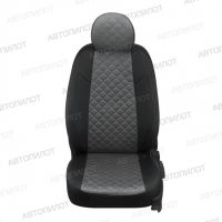 Чехлы Автопилот Алькантара Ромб на Москвич 3 (2022+) Чехлы Автопилот Алькантара Ромб на Москвич 3 (2022+)